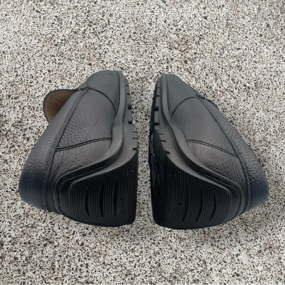 ECCO Men's Black Driving Loafers